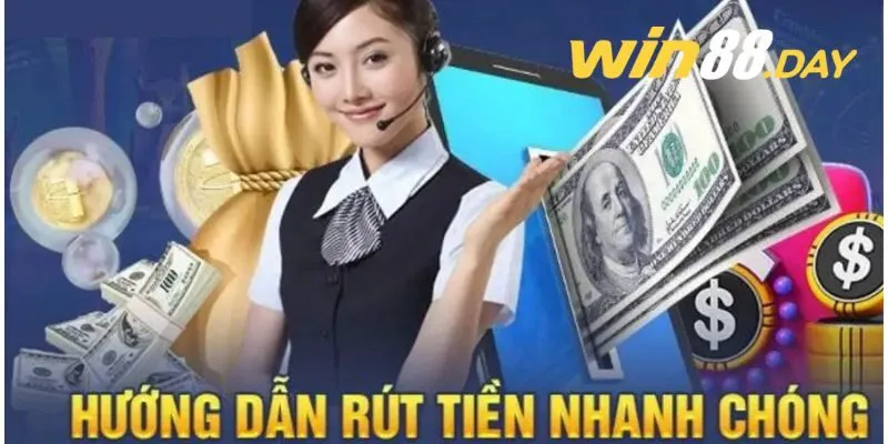 Hướng dẫn rút tiền nhanh chóng